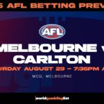 Melbourne v Carlton tips for August 29 Wildcard