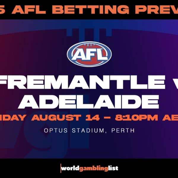 Fremantle v Adelaide betting tips for AFL round 23, 2026