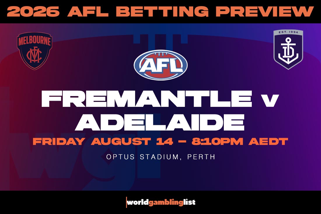 Fremantle v Adelaide betting tips for AFL round 23, 2026