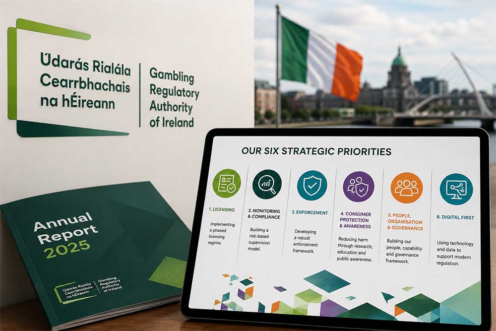Gambling Regulatory Authoirity of Ireland releases Annual Report