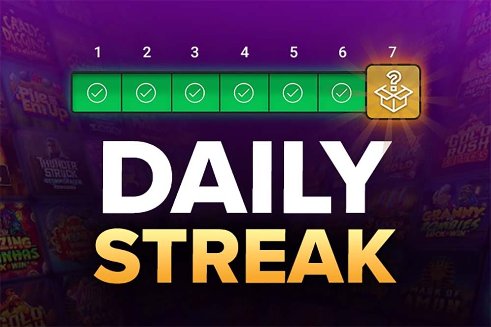 Jackpot City Daily Streak promotion