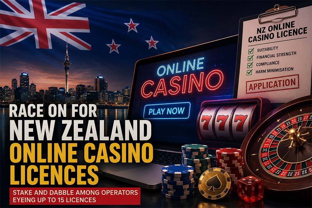 More gambling companies apply for NZ online casino license