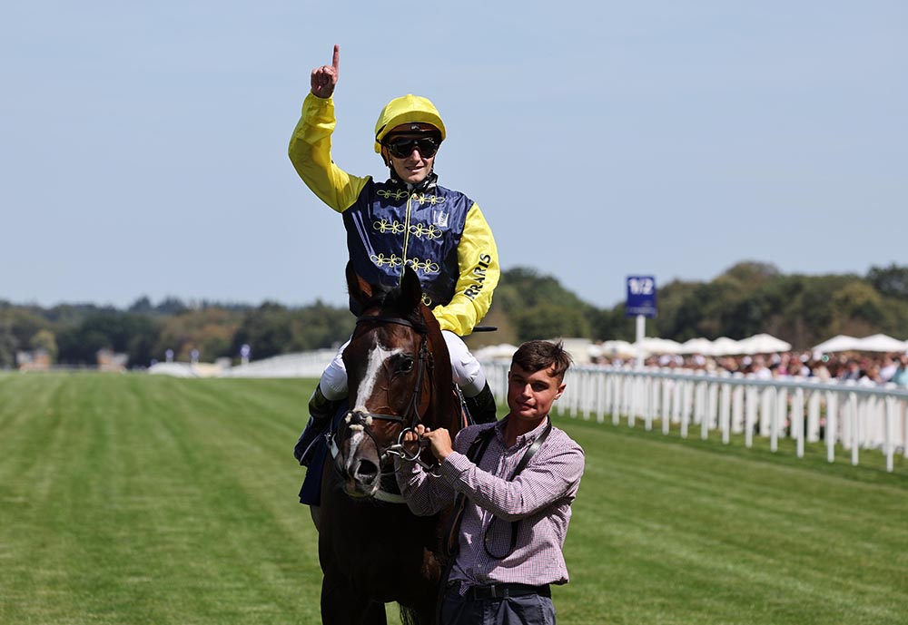 Luke Ferraris wins at Shergar Cup