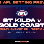 St Kilda v Gold Coast betting tips for AFL round 24