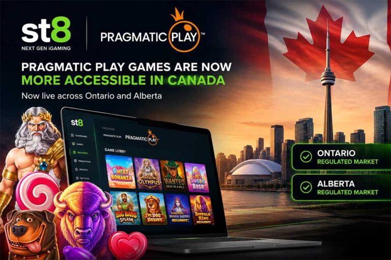 Pragmatic Play games now more accessible in Ontario and Alberta