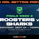 NRL Finals Roosters v Sharks 2026