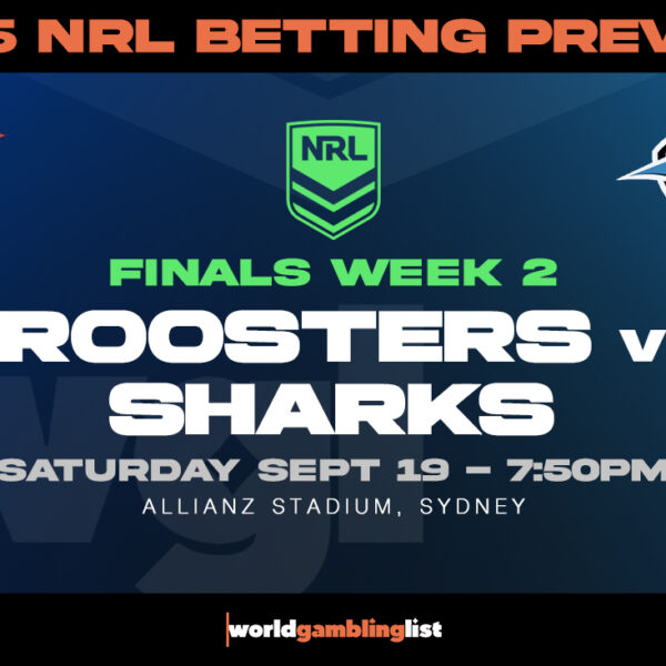 NRL Finals Roosters v Sharks 2026