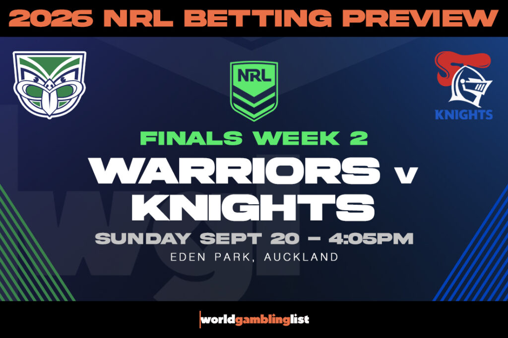 NRL Finals Warriors v Knights 2026