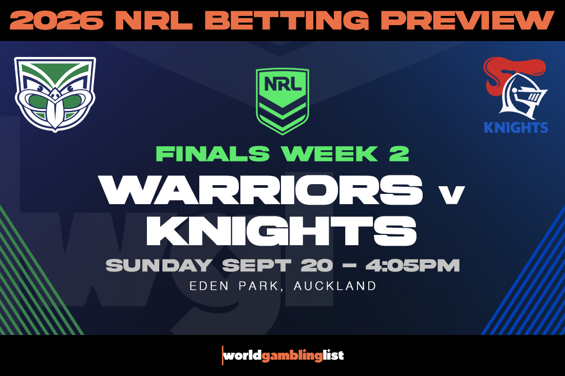 NRL Finals Warriors v Knights 2026