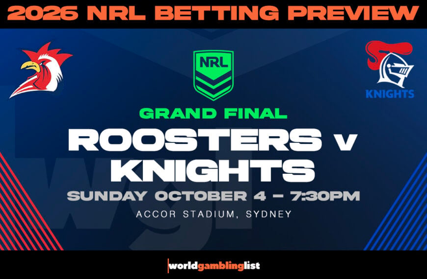 Roosters V Knights NRL Grand Final 2026