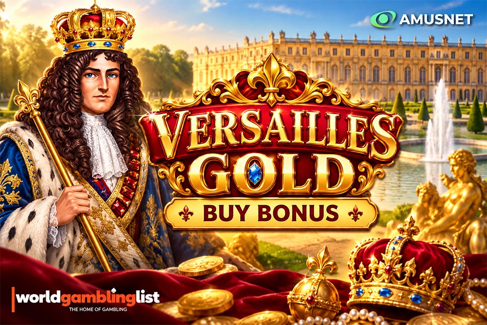 Amusnet releases new slot Versailles Gold Buy bonus