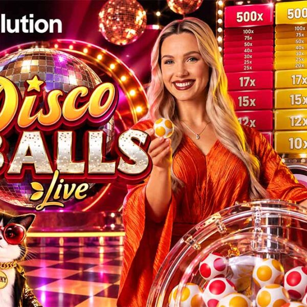 Disco Balls is live at Evolution online casinos