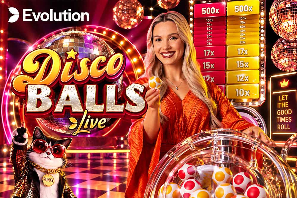 Disco Balls is live at Evolution online casinos