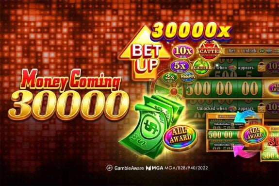 TaDa Gaming's new slot Money Coming 3000 live today