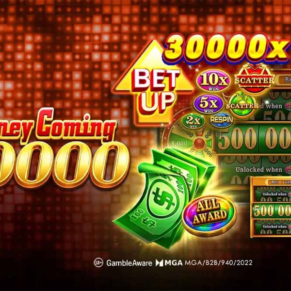 TaDa Gaming's new slot Money Coming 3000 live today