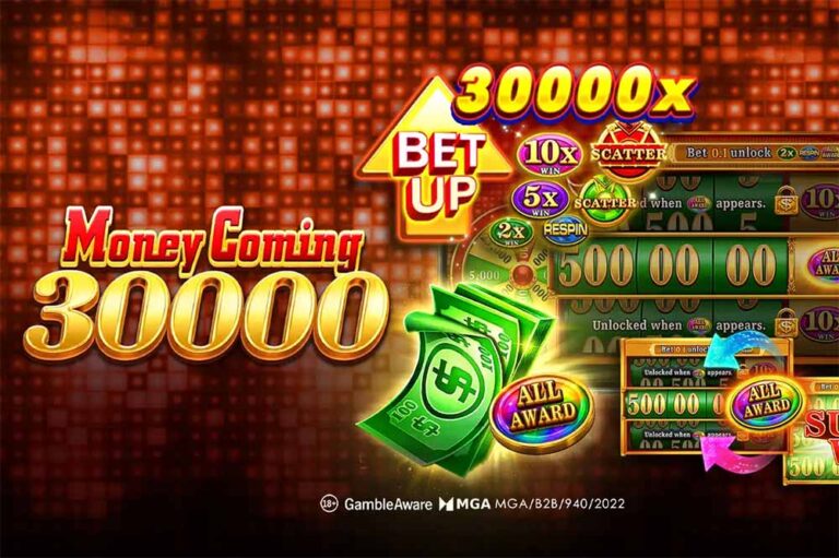 TaDa Gaming's new slot Money Coming 3000 live today
