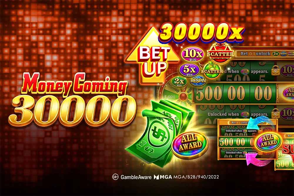 TaDa Gaming's new slot Money Coming 3000 live today