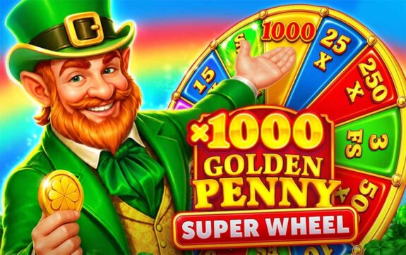 Playson releases Golden Penny x1000 Super Wheel slot