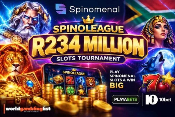Spinoleague slots touranment launches at South African gambling sites