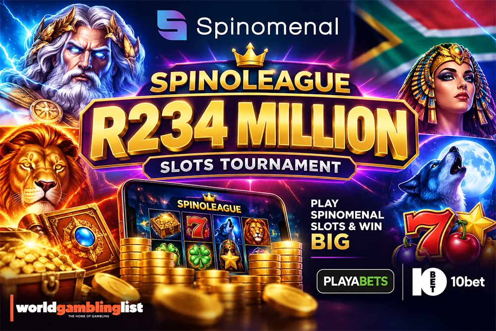 Spinoleague slots touranment launches at South African gambling sites