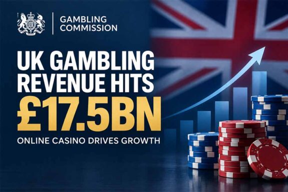 Gambling revenue grows in UK
