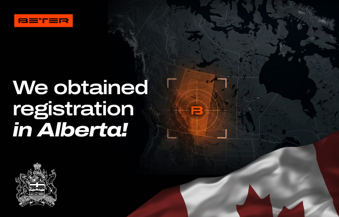 BETER gains Alberta supplier registration for esports and sports betting content
