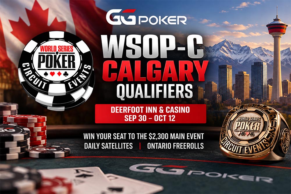 WSOP-C Calgary qualifiers open at GGPoker