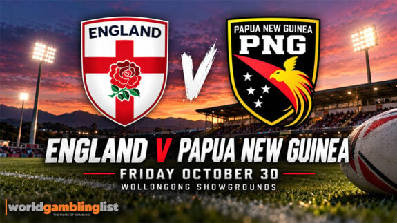 England v Papua New Guinea betting tips - RLWC