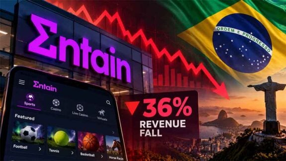 Entain suffers revenue decline after Brazil's gamblibg ban