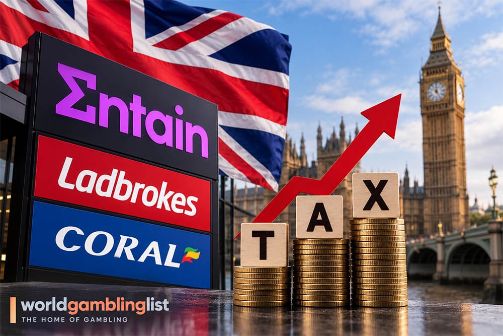 Entain slams latest tax rise in the United Kingdom