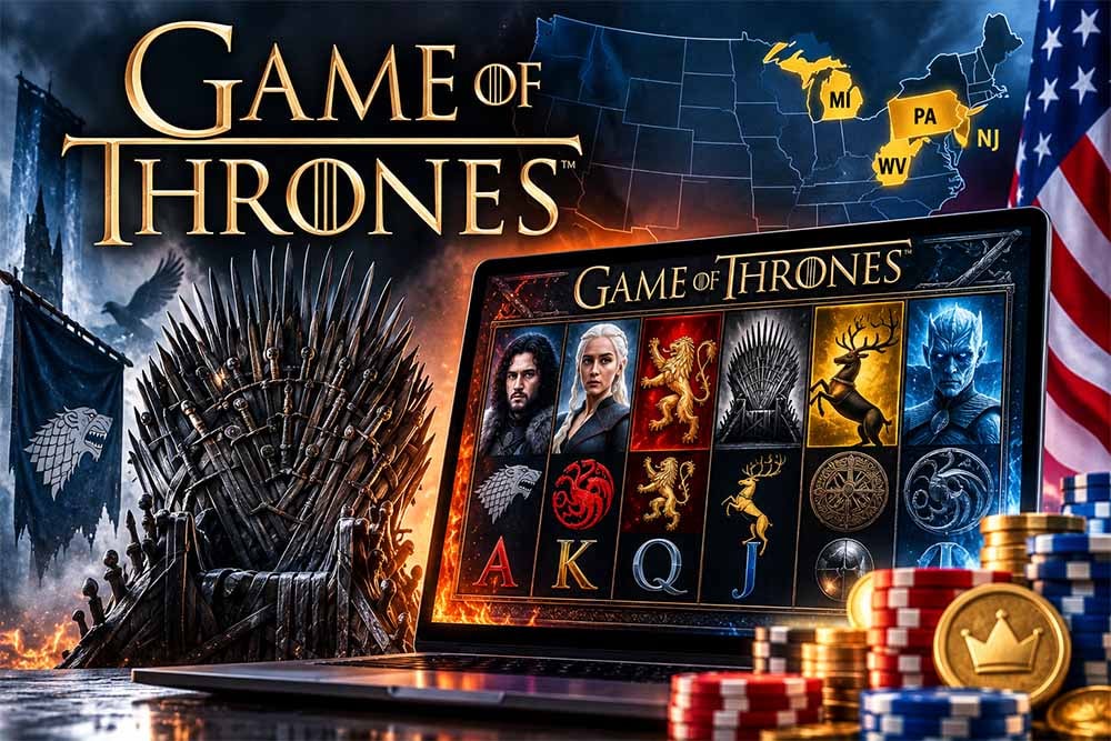 Game of Thrones slot launches in four US states