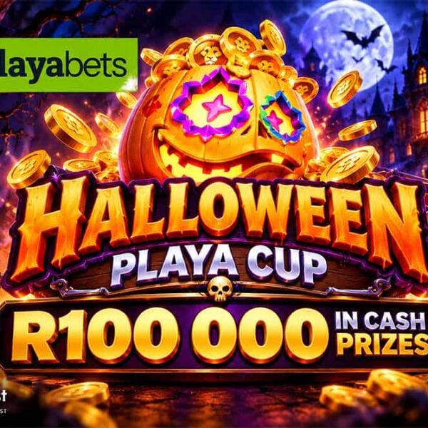 Halloween Playa Cup slots tournament live at Playabets South Africa