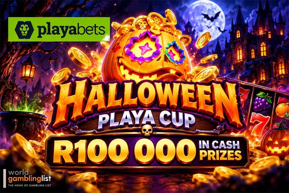 Halloween Playa Cup slots tournament live at Playabets South Africa