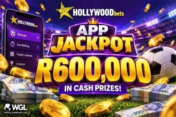 Hollywoodbets app jackpot promotion live in south africa