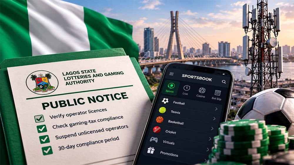 Lagos set to crack down on unlicensed gambling and unpaid taxes