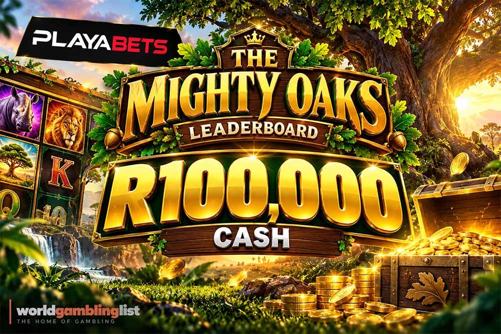 Playabets running 3 Oaks slots tournament promotion for South Africans