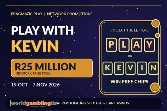 South Africans can win huge prizes and play casino games with actor Kevin Hart in latest Pragmatic Play promotion