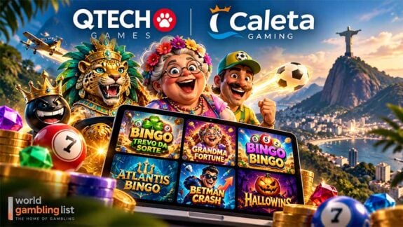 QTech Games and Caleta Gaming strike deal