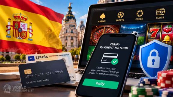Spanish gambling sites to require payment verification