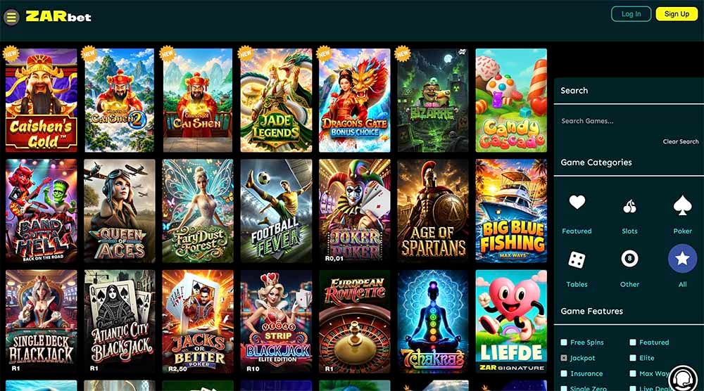 Zarbet Casino review